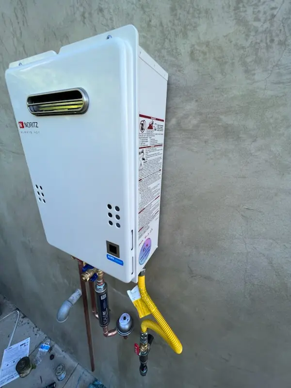 Tankless water heater installation for Walkersville homes
